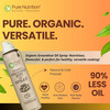 Pure Nutrition Organic Groundnut Oil Spray | 100% Pure & Cold-Pressed | 10X Less Oil - 200Ml