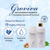 Groviva Anti-Dandruff Shampoo 300 Ml | Reduces Dandruff | Dry Frizzy Hair (Pack Of 2)