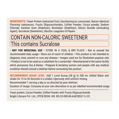 Fuel One Alpha Max Protein Powder (Cold Coffee | 1kg / 2.2lbs) | 26g Protein Per Scoop