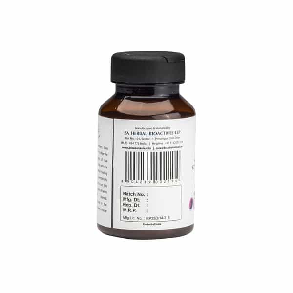 Bixa Botanical Jamun Extract 60 Veg Capsules (450Mg) 5% Bitters-Supports Low Sugar Levels