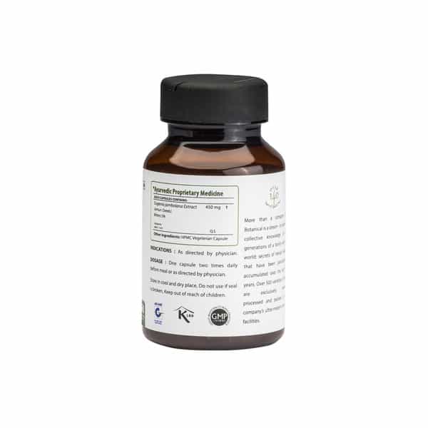 Bixa Botanical Jamun Extract 60 Veg Capsules (450Mg) 5% Bitters-Supports Low Sugar Levels