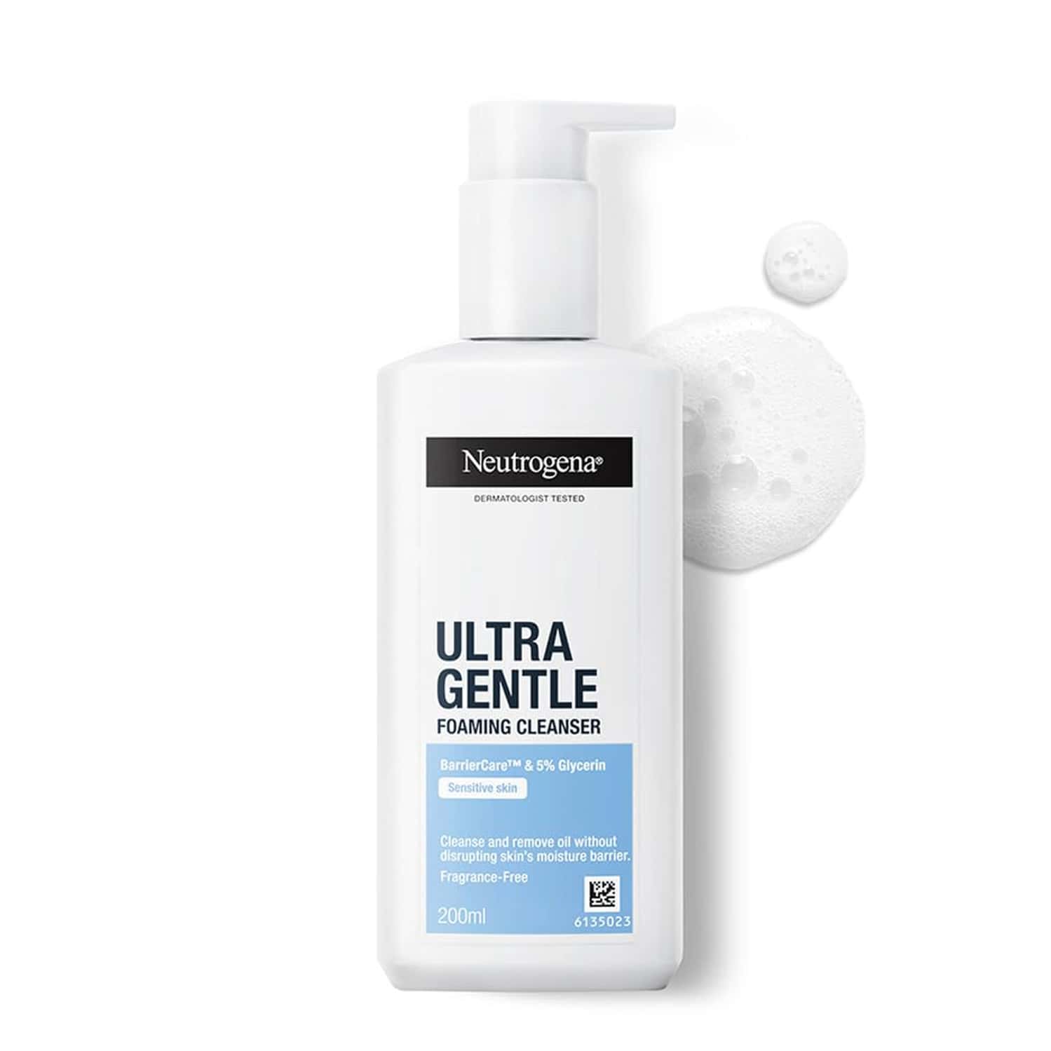 Neutrogena Ultra Gentle Foaming Cleanser - 200ml