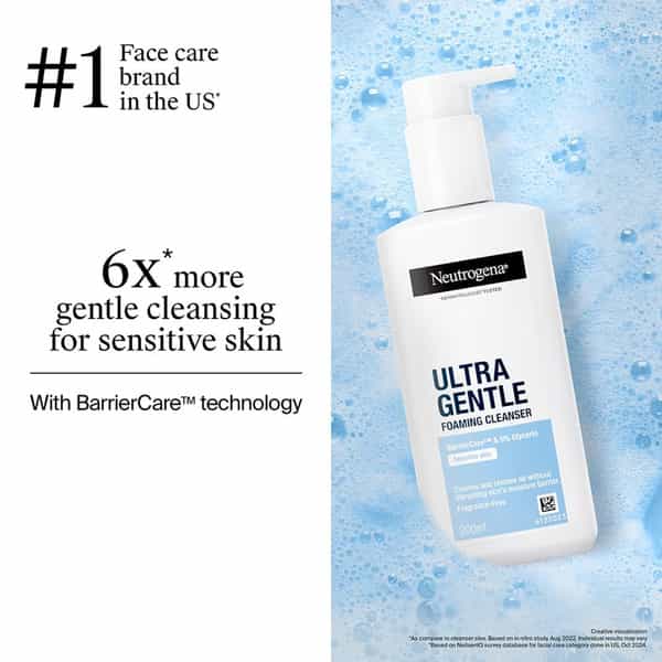 Neutrogena Ultra Gentle Foaming Cleanser - 200Ml