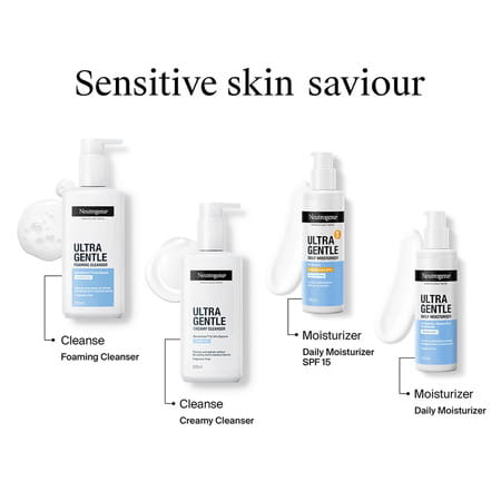 Neutrogena Ultra Gentle Foaming Cleanser - 200Ml