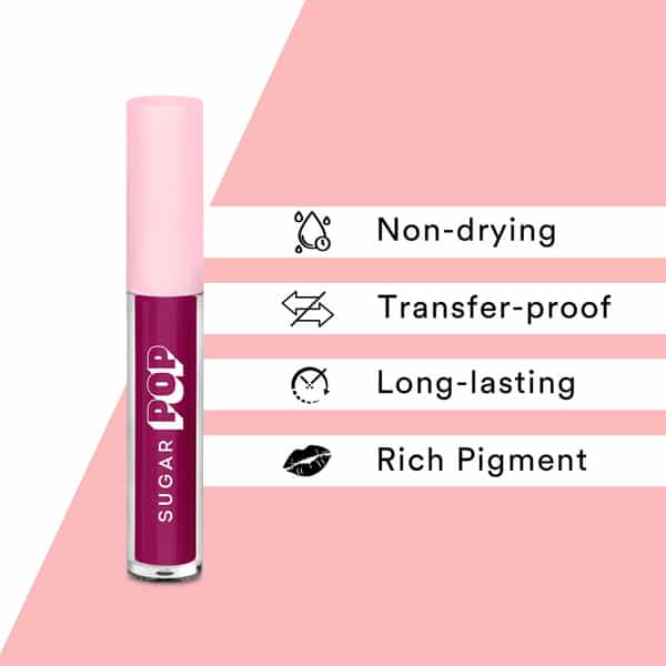 Sugar Pop Liquid Lipstick - 03 Fuchsia