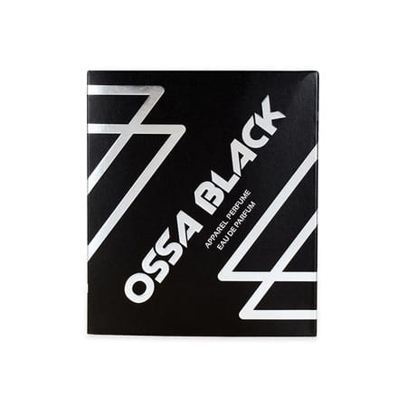 Ossa Black Eau De Parfum | Ambery And Citrusy Notes | For Men | 100 Ml