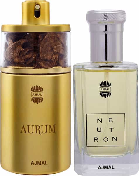 Ajmal Aurum Eau De Parfum 75Ml Perfume For Women And Neutron Eau De Parfum 100Ml Perfume For Men