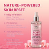 Tnw-The Natural Wash Steam Distilled Rose Water- 100% Natural Toner And Makeup Remover - 200Ml