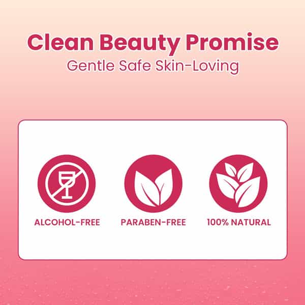 Tnw The Natural Wash Steam Distilled Rose Water- 100% Natural Toner And Makeup Remover - 200Ml