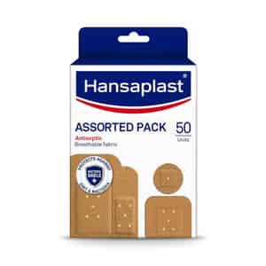 Hansaplast Assorted Antiseptic Bandages Pack Of 50