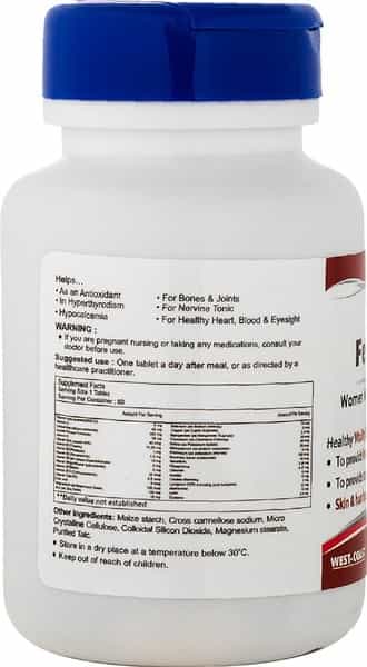 Healthvit Femyvit Women Multivitamin Tablets Bottle Of 60