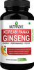 Nutrazee Korean Red Panax Ginseng 500Mg - 90 Vegan Capsules