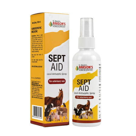 Bakson Homoeopathy Sept Aid | For Veterinary Use | 100 Ml