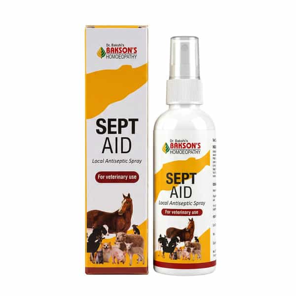 Bakson Homoeopathy Sept Aid | For Veterinary Use | 100 Ml
