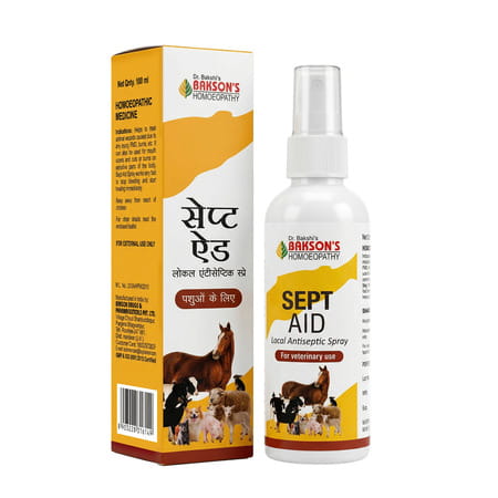 Bakson Homoeopathy Sept Aid | For Veterinary Use | 100 Ml