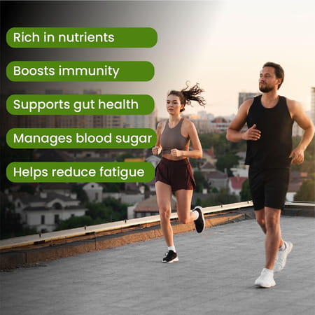 Vlado'S Himalayan Organics 100% Organic Certified Moringa Powder - 120+ Nutrients & Vitamins - 200g