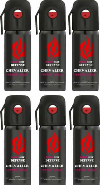 Chevalier Self Defense Pepper Spray For Women Safety/Protection Pack Of 6