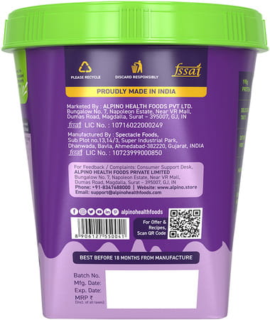 Alpino Chocolate Peanut Butter Smooth 1 Kg
