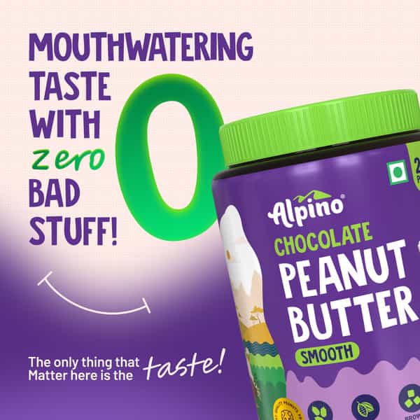 Alpino Chocolate Peanut Butter Smooth Jar 1 Kg