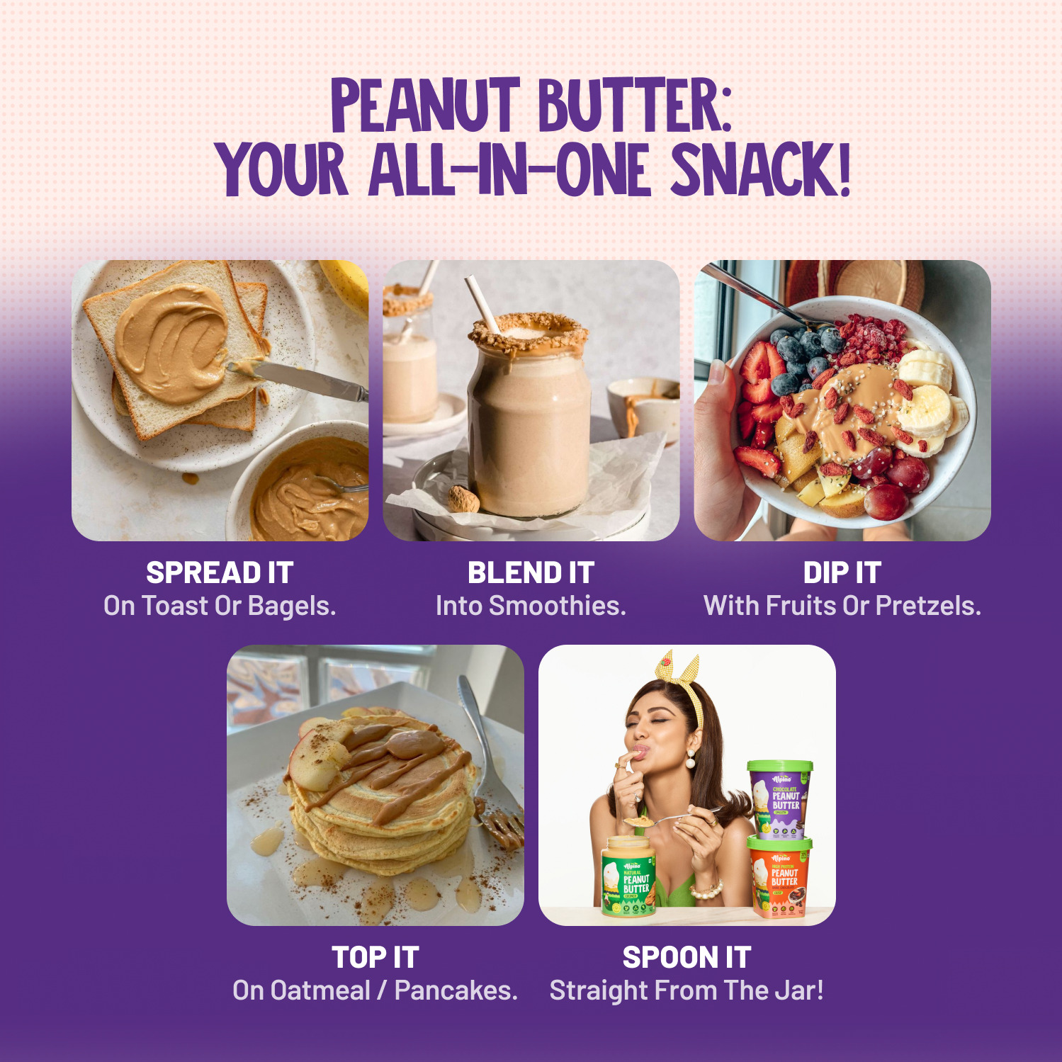 Alpino Chocolate Peanut Butter Smooth Jar 1 Kg