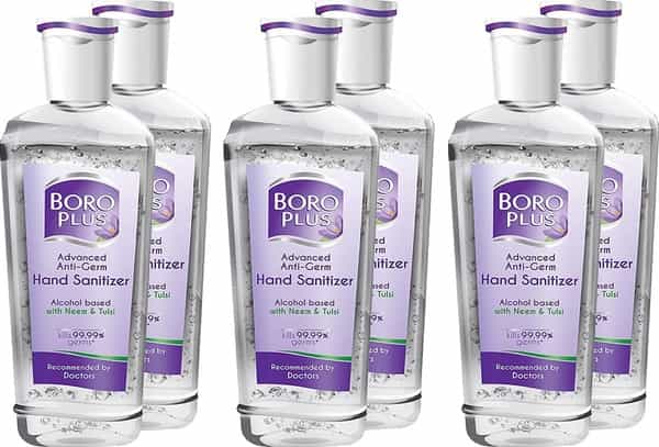 Boroplus Hand Sanitizer Bottle Of 200 Ml (Pack Of 6)
