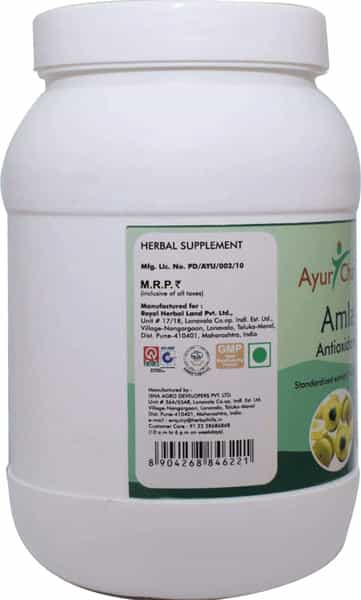 Ayur Champ Amla 700 Tablets- Pack Of 4