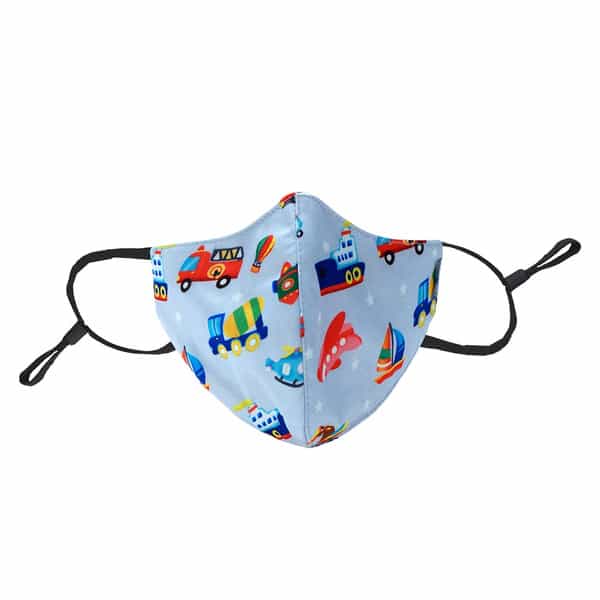 Chicco Comfypro Face Mask | Effective Against 95% Particles | Design- Cars|Kids 3-6Y