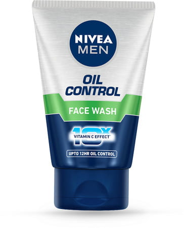 Nivea Men Oil Control Facewash Aircool Mint Crystal - 100g
