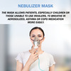 Stergic Nebulizer Mask For Adults- Latex-Free | Adjustable Fit | Universal Compatibility