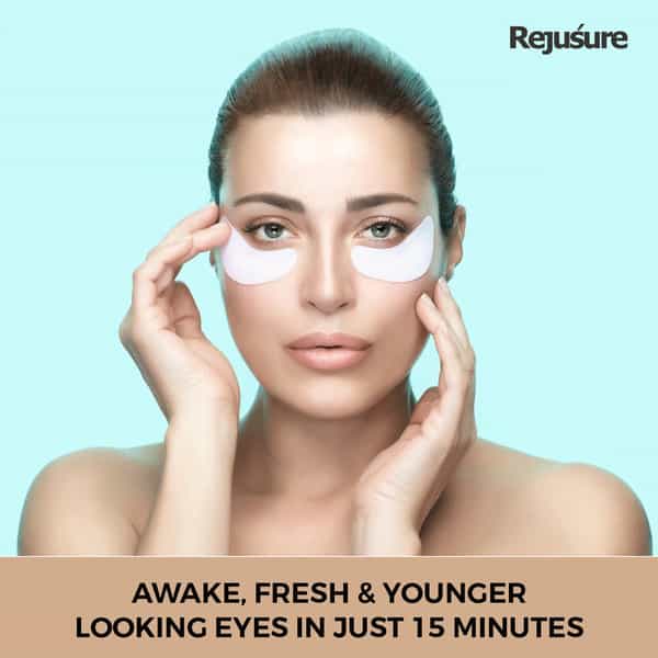 Rejusure Eye Serum Mask And Under Eye Pads Combo