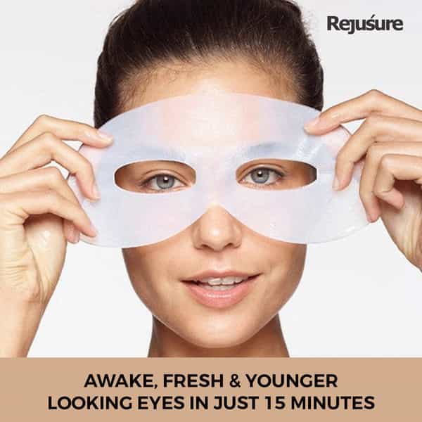 Rejusure Eye Serum Mask And Under Eye Pads Combo