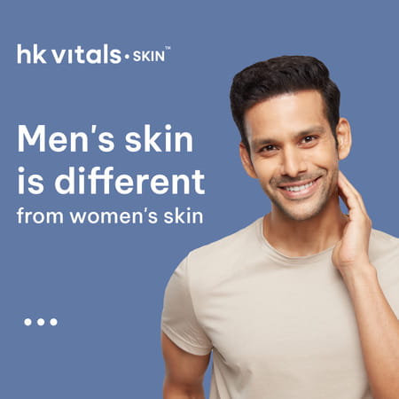 Hk Vitals Marine Collagen For Men | 100g (Orange) | Glowing Skin With Sipper