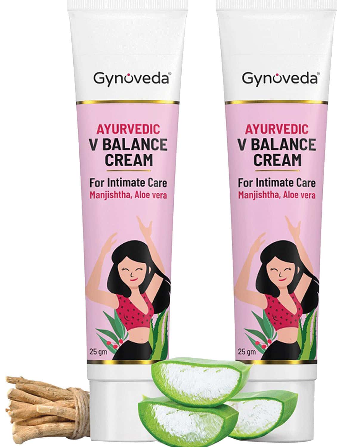 Buy GYNOVEDA VBALANCE INTIMATE CREAM. ALOE VERA MANJISTHA VAGINAL AYURVEDIC  MOISTURISER FOR SKIN. 50GM Online & Get Upto 60% OFF at PharmEasy