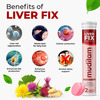 Muditam Ayurveda Liver Fix Effervescent Tablet Liver Detox Ayurvedic Ideal For 1 Month - 60 Tablets