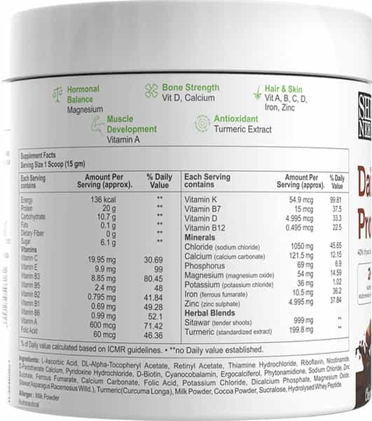Sheneed Plant Based Daily Womens Protein Drink With 21+ Nutrients For Women - 300Gm (Pack Of 2)