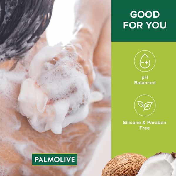 Palmolive Body Wash Coconut Joy Crme Based Exfoliator - 250 Ml