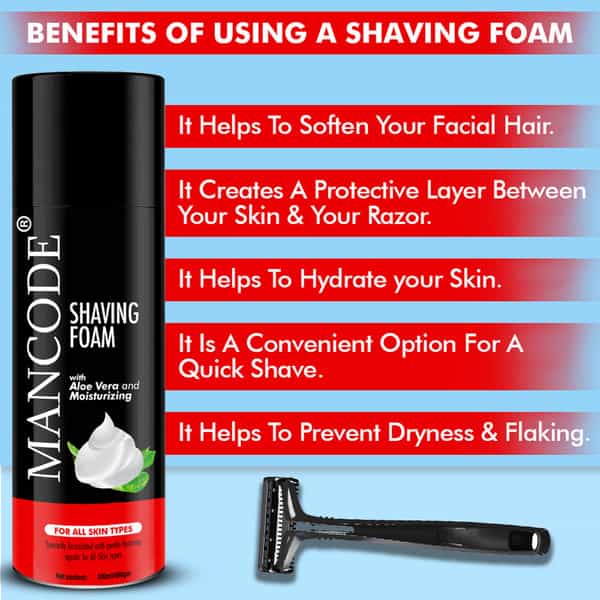 Mancode Shaving Foam (500Ml)