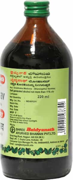 Baidyanath Asli Ayurved Lohasav - 220 Ml (Pack Of 3) Natural Iron Supplement