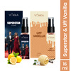 Vokka Superstar & Uff Vanilla 8Ml Each Luxury Long Lasting Perfume For Men & Women