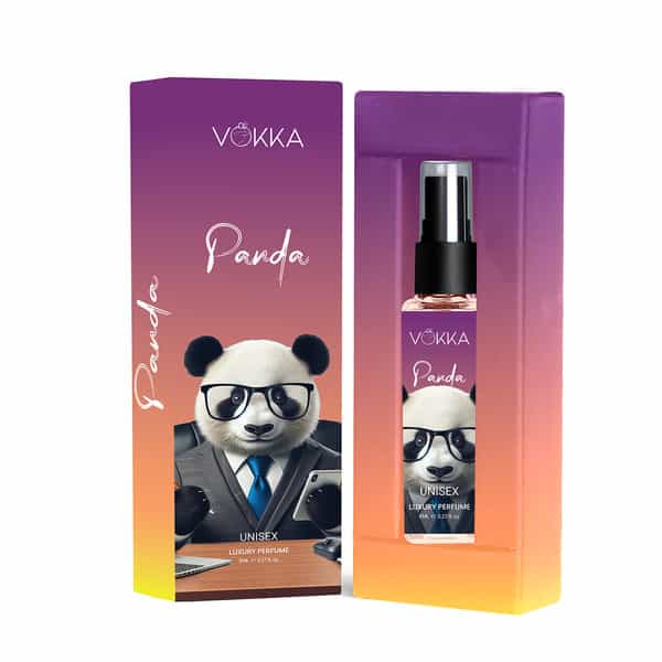 Vokka Pocket Perfume Panda 8Ml | Luxury Eau De Parfum Long Lasting Perfume For Men & Women