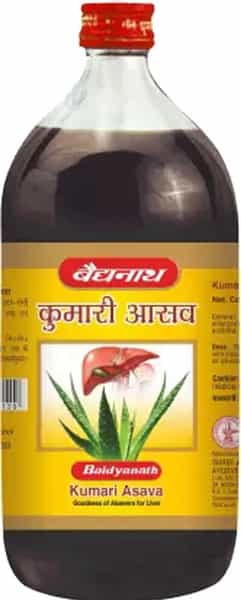 Baidyanath Kumari Aasav With Goodness Of Aloevera For Liver 450 Ml