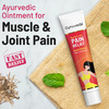 Gynoveda Muscle & Joint Pain Fast Relief Ointment. No Backpain Shoulder Knee Cramps Headache 25Gm