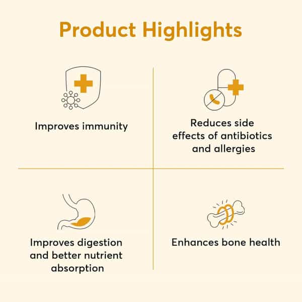 Bug Buddy Immunity Shield | Supports Immune And Digestive Health | 15 Days Pack
