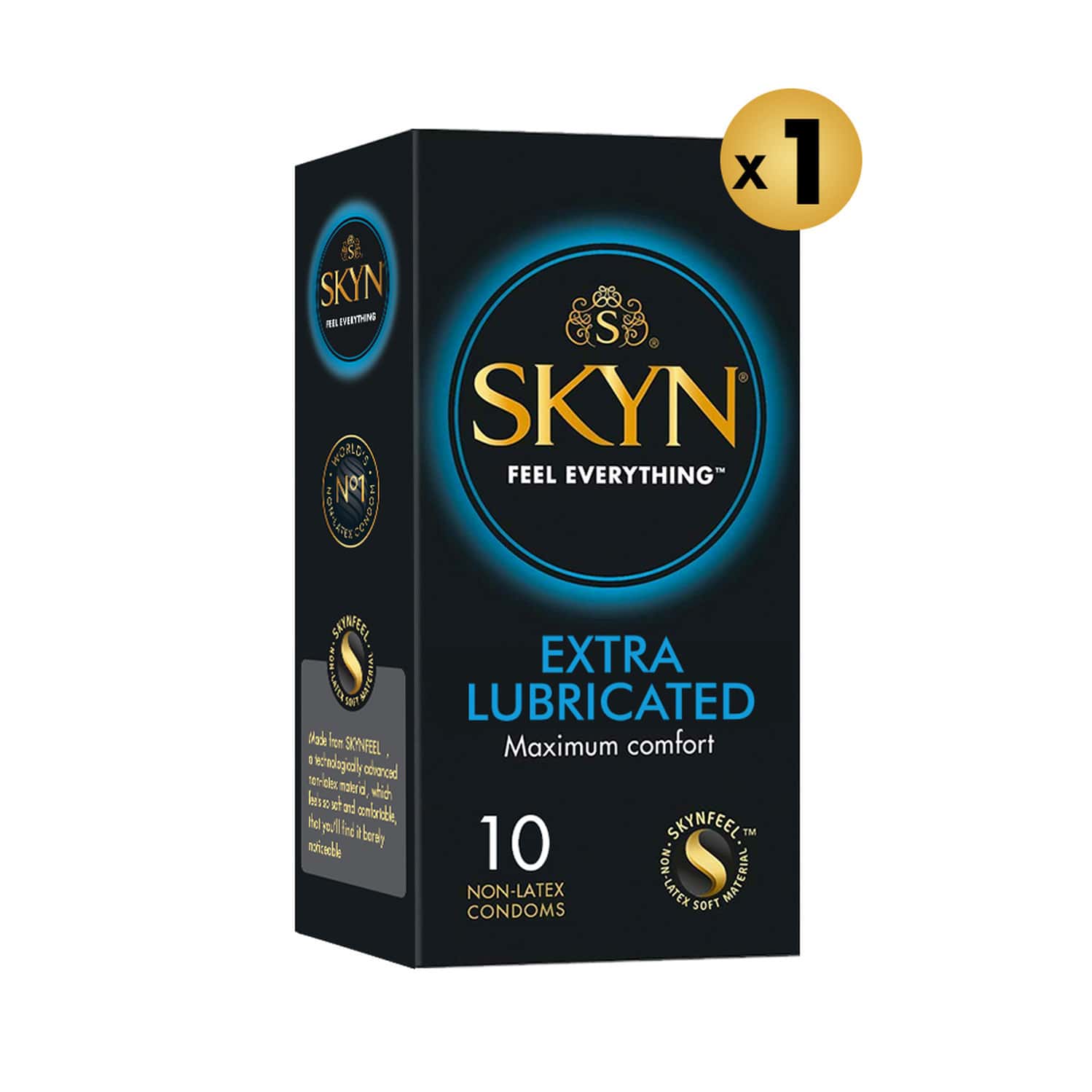 Buy SKYN EXTRA LUBE PREMIUM CONDOMS PACK OF 10 Online & Get Upto 60