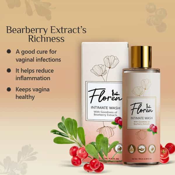 Floren Reusable Menstrual Cup (Tiny) With Intimate Wash (100Ml)