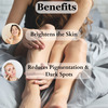 Vigini Skin Whitening Glutathione Brightening Body Polishing Cream & Wash (200Ml + 100Ml)