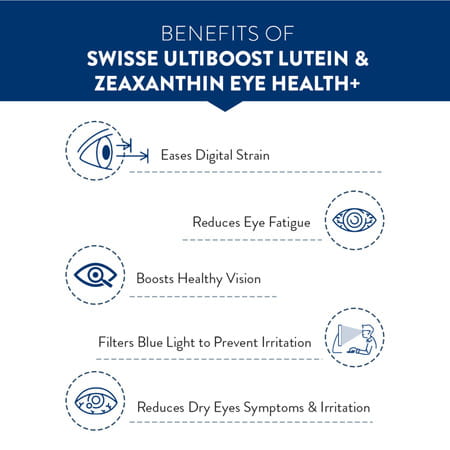 Swisse Ultiboost Lutien & Zexanthin Eye Health + Tablet 30 No'S