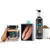Mcaffeine Espresso Body Kit Free Handcrafted Bean Tray Bathing Bar Body Scrub & Body Lotion (400Gm)