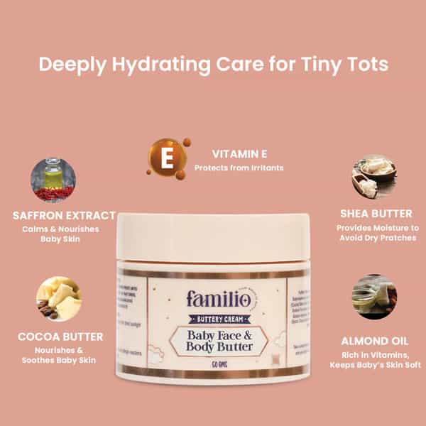 Familio Baby Face And Body Butter - 50G