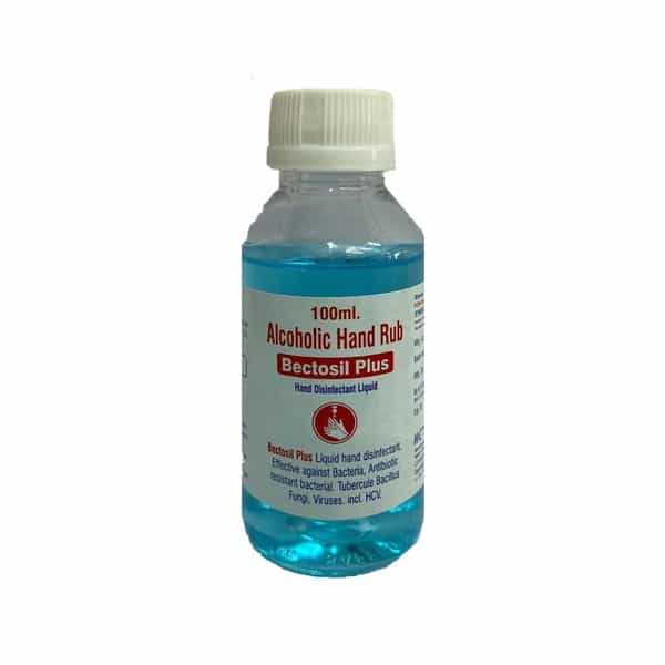Bectosil Plus Hand Sanitizer (Pack Of 5) Bottle Of 100 Ml